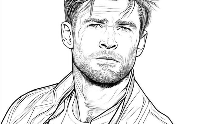 10 Desenhos de Celebridades para Imprimir e Colorir
